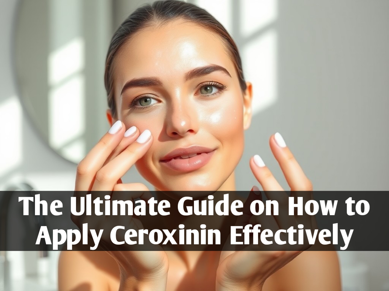 how to apply ceroxinin