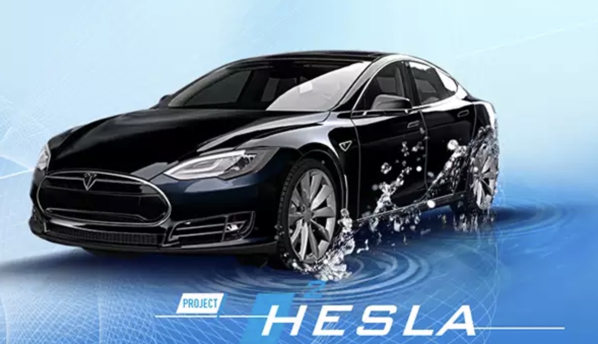 hydrogen tesla