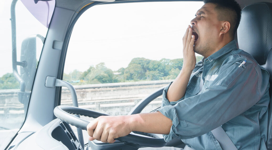 Fatigued Truck Driving