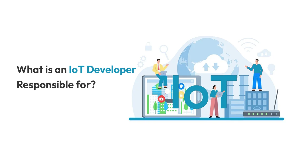 what is an iot developer responsible for