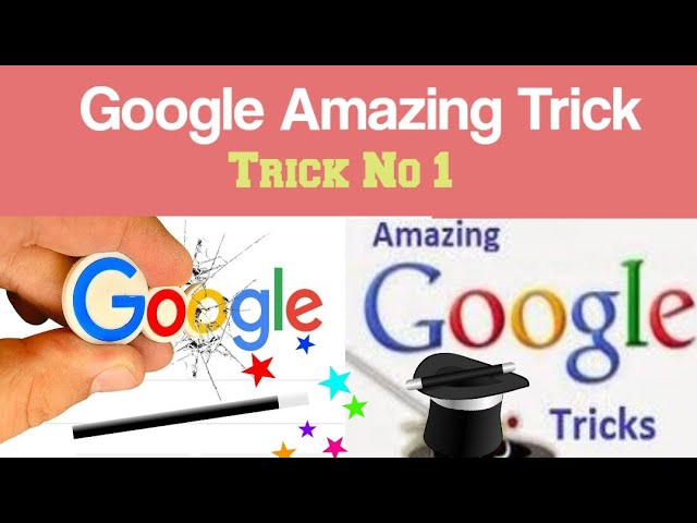 cool tricks on google