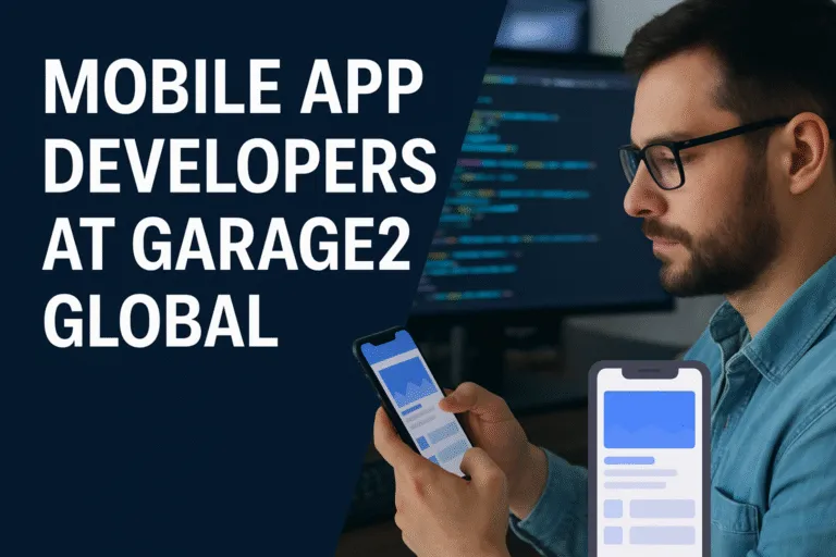 mobile app developers at garage2global