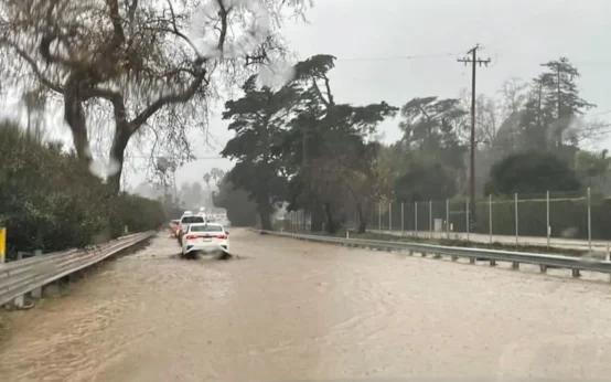 101 santa barbara blocked off