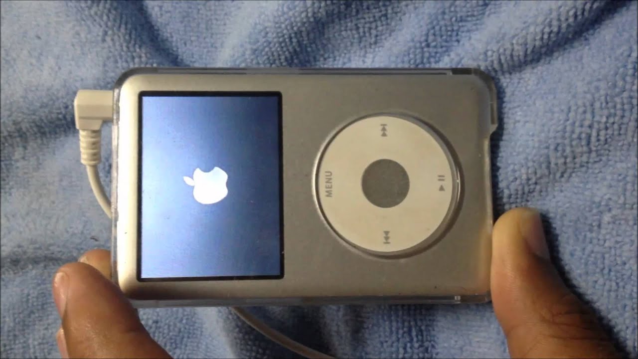 reboot ipod classic
