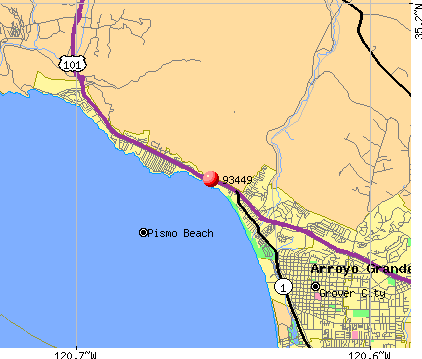 pismo zip code